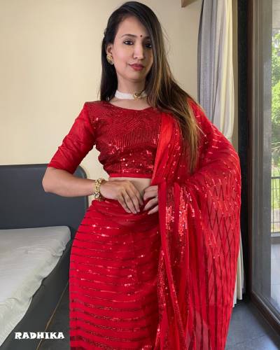 RADHIKA BY BT GEORGETTE SAREE MANUFACTURER IN INDIA